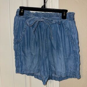 Nurture Jean Tie Shorts